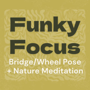 Funky Buddha Yoga Focus Bridge, Wheel Pose and Nature Meditations